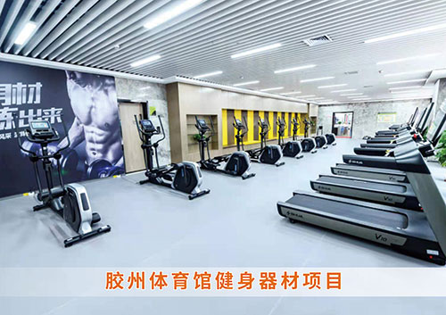 ?VSPORTS体育官网體育為膠州體育館打造的健身房
